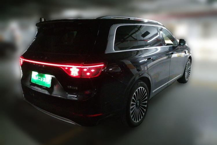 Used Hima AITO M9 2025 Pure Electric Ultra Version 100 kWh 6-Seater Model Rear Right 45 Deg