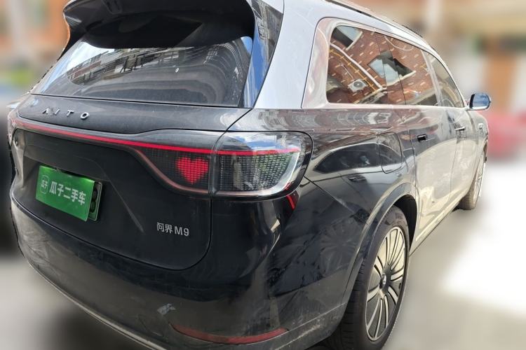 Used Hima AITO M9 2025 Extended-Range Max Version 52 kWh 5-Seater Edition Rear Right 45 Deg