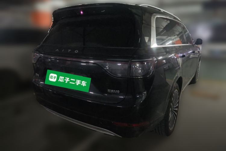 Used Hima AITO M9 2025 Extended-Range Ultra Version 52 kWh 6-Seater Rear Right 45 Deg