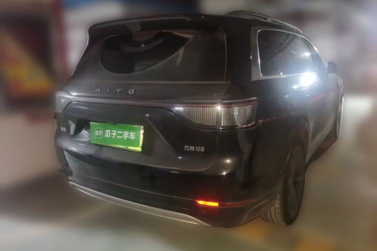 Used Hima AITO M9 2025 Extended-Range Ultra Version 52 kWh 6-Seater Rear Right 45 Deg
