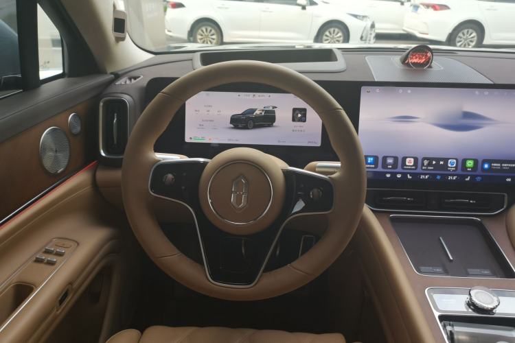 Used Hima AITO M9 2025 Extended-Range Ultra Version 52 kWh 6-Seater Steering Wheel