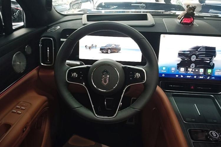 Used Hima AITO M9 2025 Extended-Range Ultra Version 52 kWh 6-Seater Steering Wheel