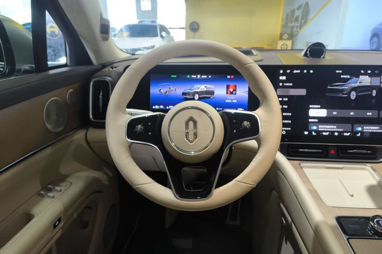 Used Hima AITO M9 2025 Extended-Range Ultra Version 52 kWh 6-Seater Steering Wheel