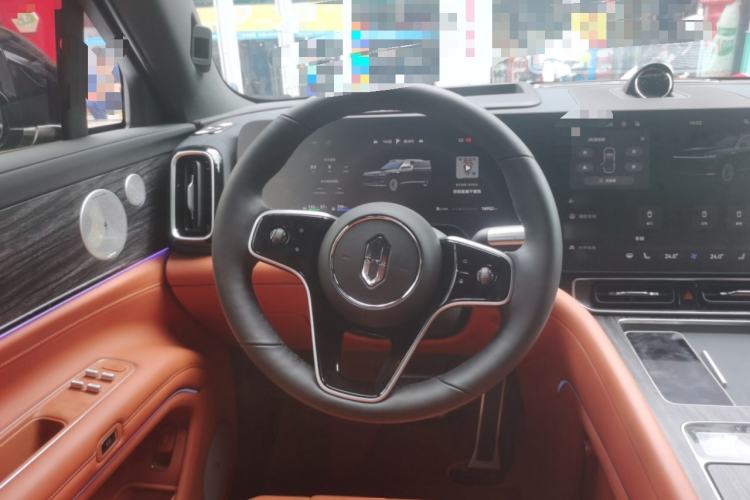 Used Hima AITO M9 2025 Extended-Range Ultra Version 52 kWh 6-Seater Steering Wheel