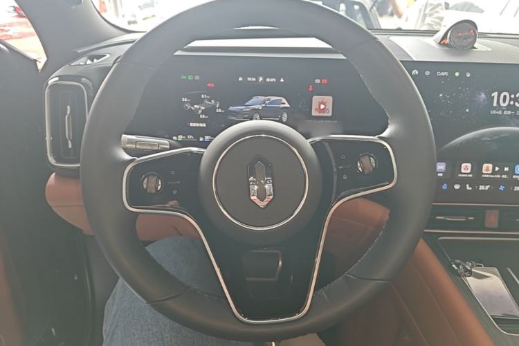 Used Hima AITO M9 2025 Extended-Range Ultra Version 52 kWh 6-Seater Steering Wheel