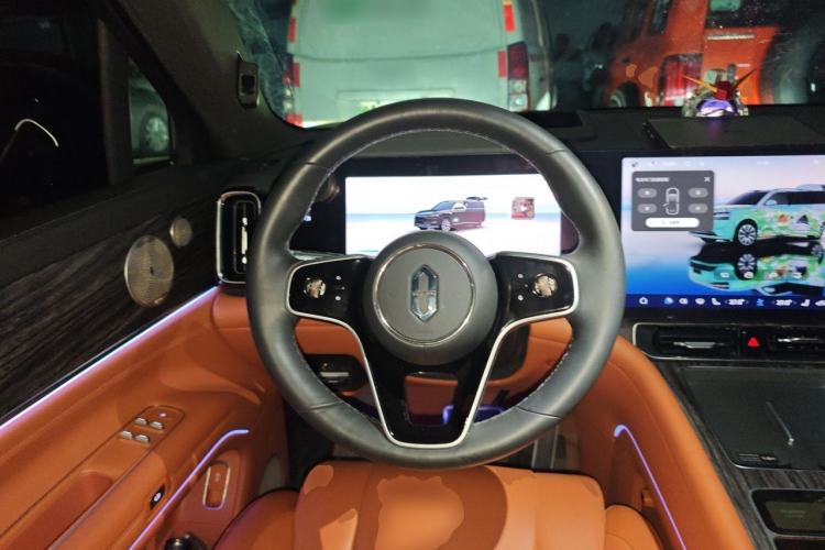 Used Hima AITO M9 2025 Extended-Range Ultra Version 52 kWh 6-Seater Steering Wheel