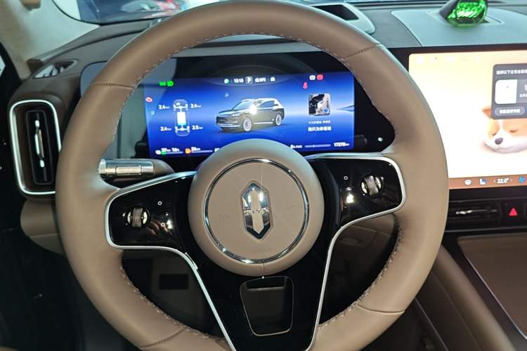 Used Hima AITO M9 2025 Extended-Range Max Version 52 kWh 6-Seater Edition Steering Wheel