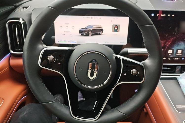 Used Hima AITO M9 2025 Extended-Range Max Version 52 kWh 6-Seater Edition Steering Wheel