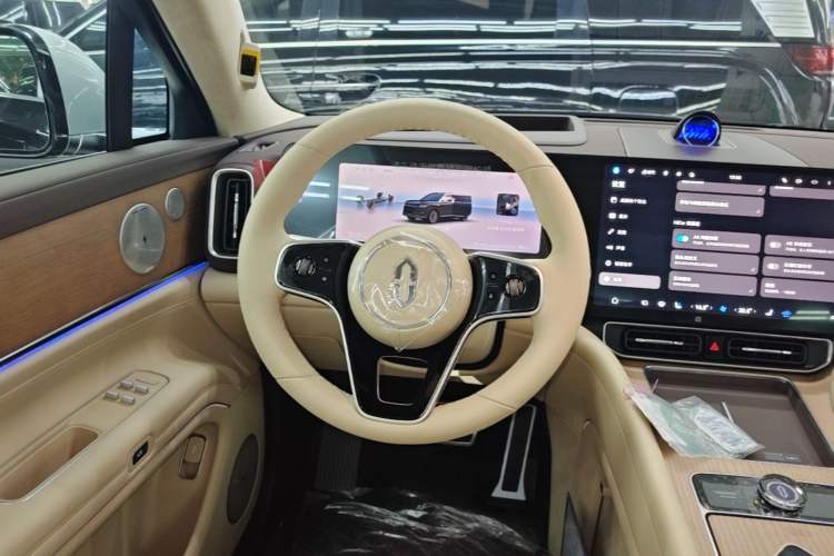 Used Hima AITO M9 2025 Extended-Range Ultra Version 52 kWh 5-Seater Edition Steering Wheel