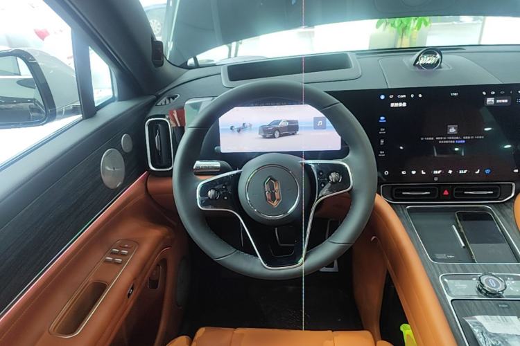 Used Hima AITO M9 2025 Extended-Range Max Version 52 kWh 6-Seater Edition Steering Wheel