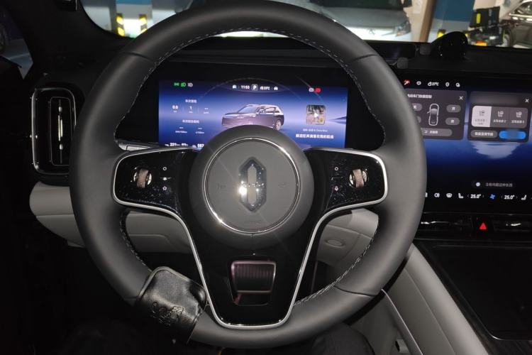 Used Hima AITO M9 2025 Extended-Range Ultra Version 52 kWh 6-Seater Steering Wheel