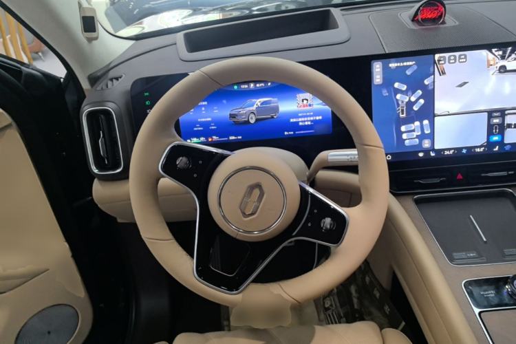 Used Hima AITO M9 2025 Extended-Range Ultra Version 52 kWh 6-Seater Steering Wheel