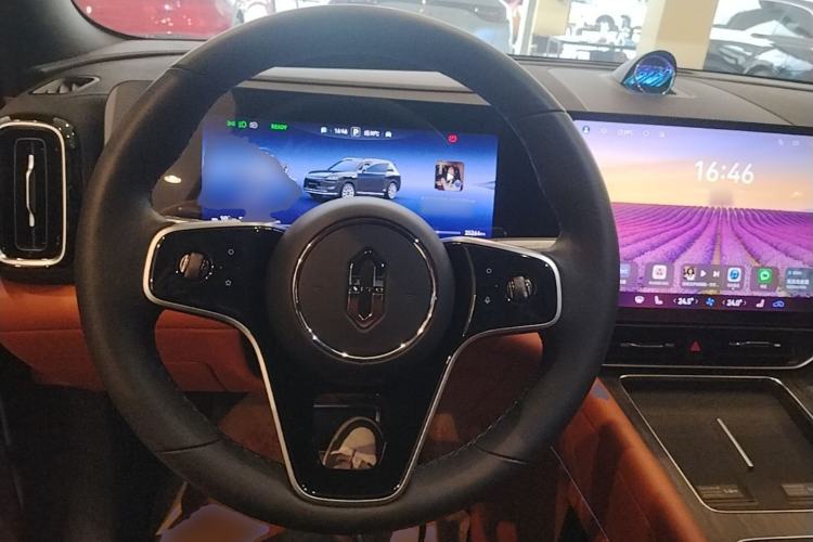 Used Hima AITO M9 2025 Extended-Range Ultra Version 52 kWh 6-Seater Steering Wheel