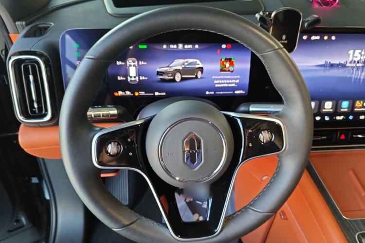 Used Hima AITO M9 2025 Extended-Range Max Version 52 kWh 6-Seater Edition Steering Wheel