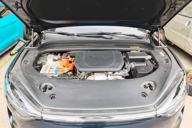 Used Hima AITO M9 2025 Extended-Range Ultra Version 52 kWh 6-Seater Engine Bay