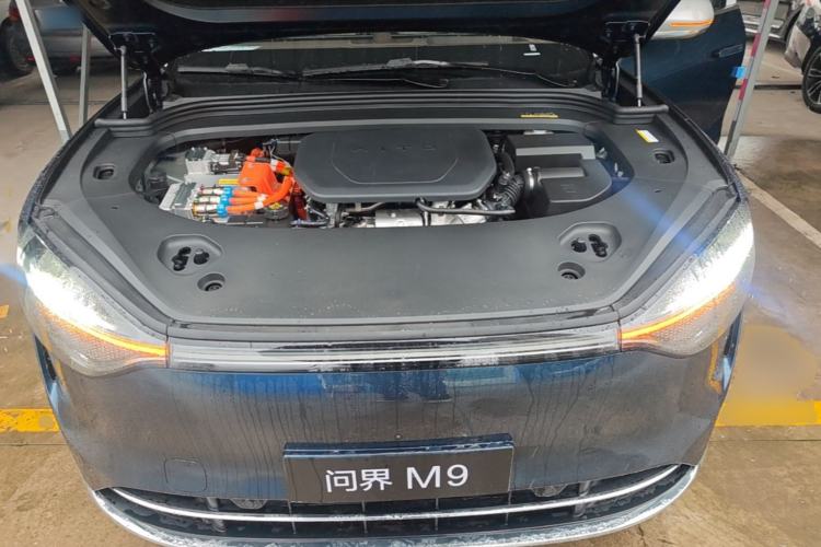 Used Hima AITO M9 2025 Extended-Range Ultra Version 52 kWh 6-Seater Engine Bay