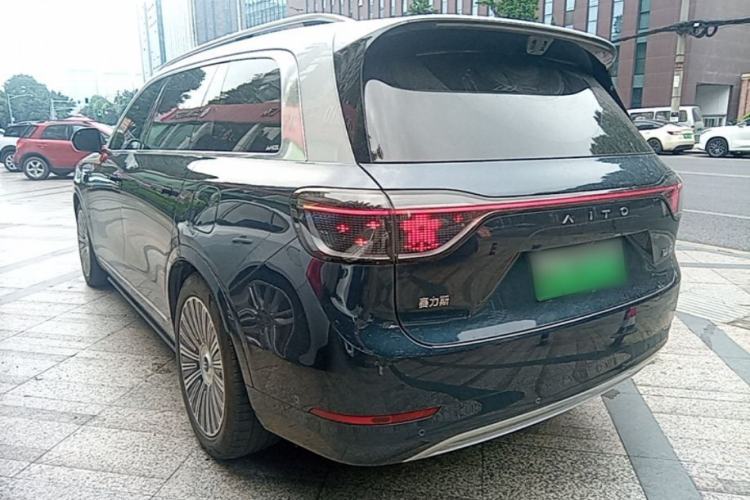 Used Hima AITO M9 2025 Extended-Range Ultra Version 52 kWh 6-Seater Rear Left 45 Deg