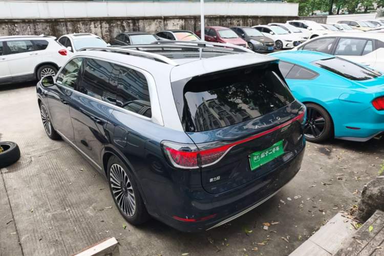 Used Hima AITO M9 2025 Extended-Range Ultra Version 52 kWh 6-Seater Rear Left 45 Deg