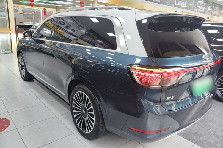 Used Hima AITO M9 2025 Pure Electric Ultra Version 100 kWh 6-Seater Model Rear Left 45 Deg