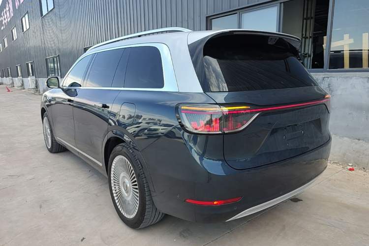 Used Hima AITO M9 2025 Extended-Range Ultra Version 52 kWh 6-Seater Rear Left 45 Deg
