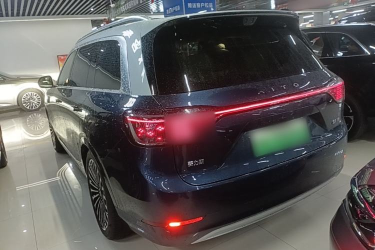 Used Hima AITO M9 2025 Extended-Range Ultra Version 52 kWh 6-Seater Rear Left 45 Deg