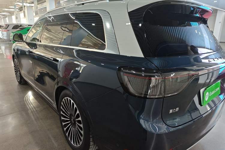 Used Hima AITO M9 2025 Extended-Range Ultra Version 52 kWh 6-Seater Rear Left 45 Deg