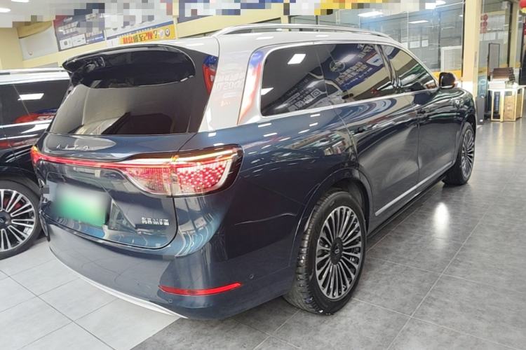 Used Hima AITO M9 2025 Pure Electric Ultra Version 100 kWh 6-Seater Model Rear Right 45 Deg