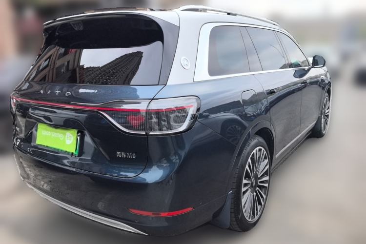 Used Hima AITO M9 2025 Extended-Range Ultra Version 52 kWh 6-Seater Rear Right 45 Deg