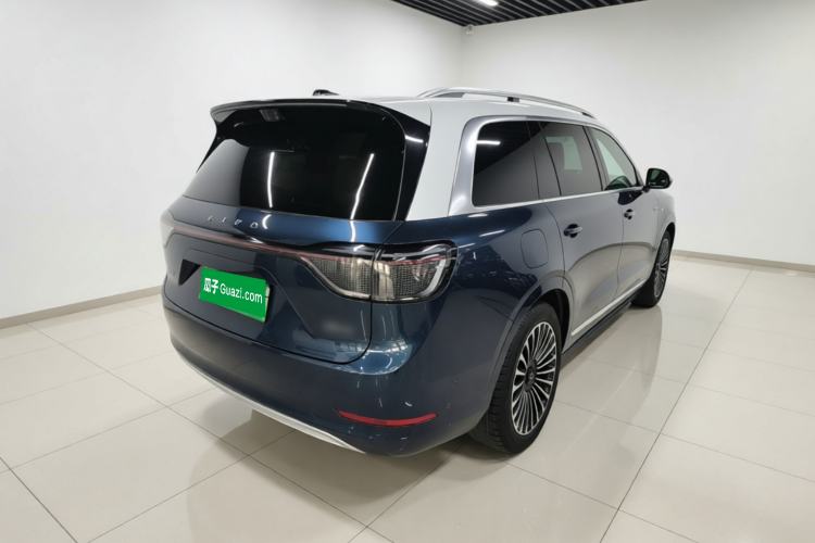Used Hima AITO M9 2025 Extended-Range Ultra Version 52 kWh 6-Seater Rear Right 45 Deg
