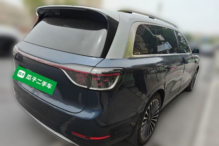 Used Hima AITO M9 2025 Extended-Range Ultra Version 52 kWh 6-Seater Rear Right 45 Deg