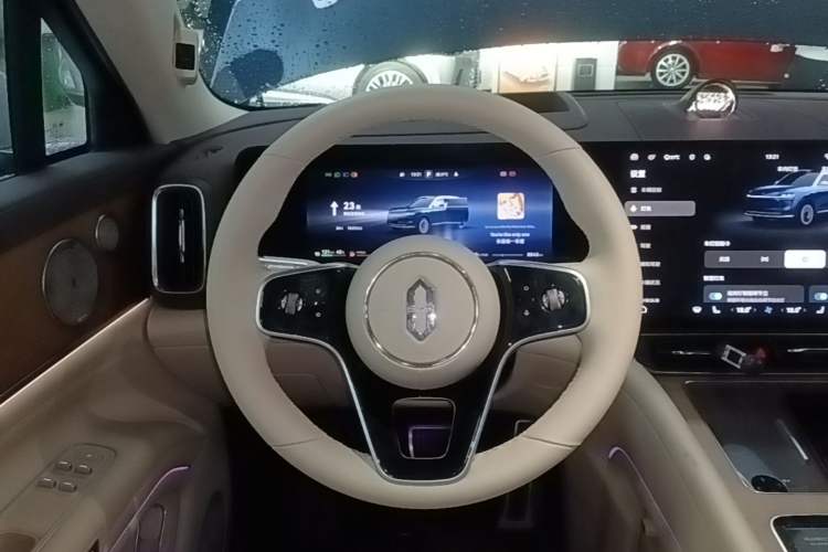 Used Hima AITO M9 2025 Extended-Range Ultra Version 52 kWh 6-Seater Steering Wheel