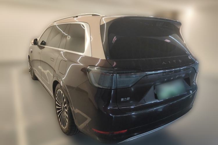 Used Hima AITO M9 2025 Model Range-Extended Ultra Edition 52kWh 6-seater (896-line LiDAR) Rear Left 45 Deg