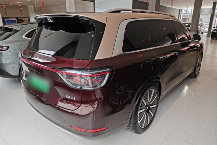 Used Hima AITO M9 2025 Extended-Range Max Version 52 kWh 5-Seater Edition Rear Right 45 Deg