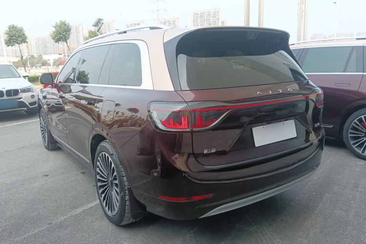 Used Hima AITO M9 2025 Extended-Range Ultra Version 52 kWh 5-Seater Edition Rear Left 45 Deg