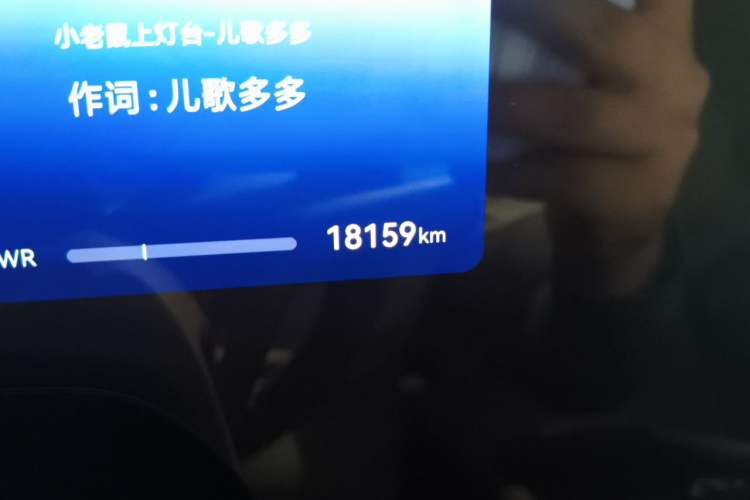 Used Hima AITO M9 2025 Extended-Range Max Version 52 kWh 6-Seater Edition Odometer Close Up