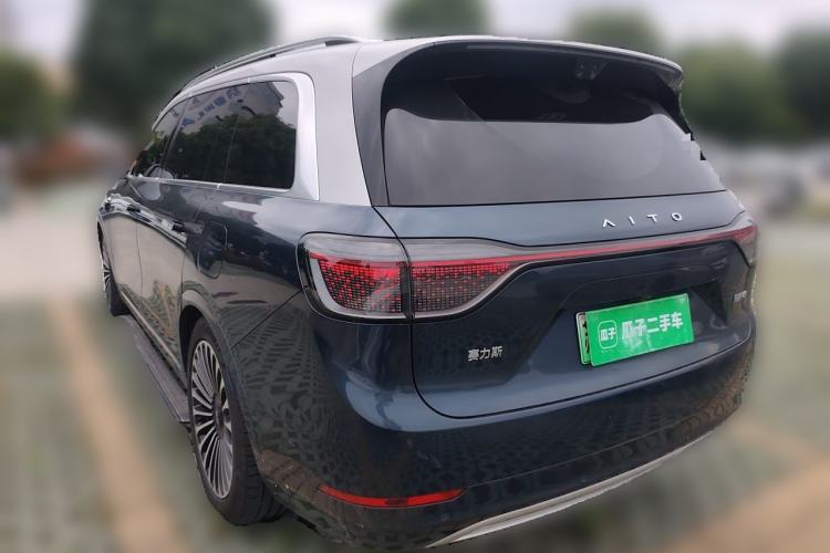 Used Hima AITO M9 2025 Extended-Range Ultra Version 52 kWh 6-Seater Rear Left 45 Deg