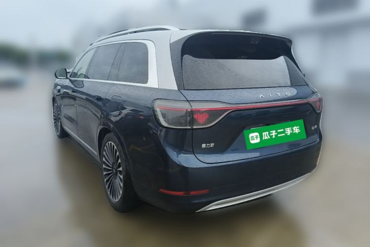 Used Hima AITO M9 2025 Extended-Range Ultra Version 52 kWh 6-Seater Rear Left 45 Deg