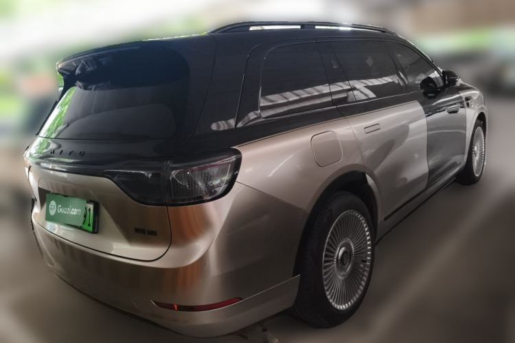 Used Hima AITO M9 2025 Extended-Range Max Version 52 kWh 6-Seater Edition Rear Right 45 Deg