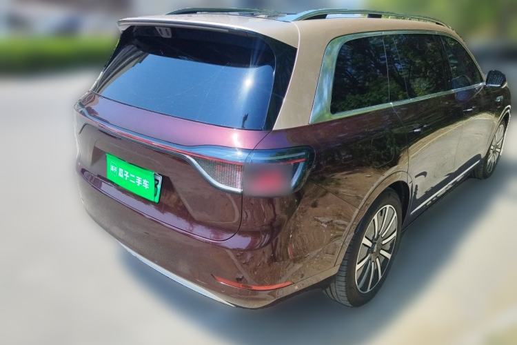 Used Hima AITO M9 2025 Extended-Range Ultra Version 52 kWh 6-Seater Rear Right 45 Deg