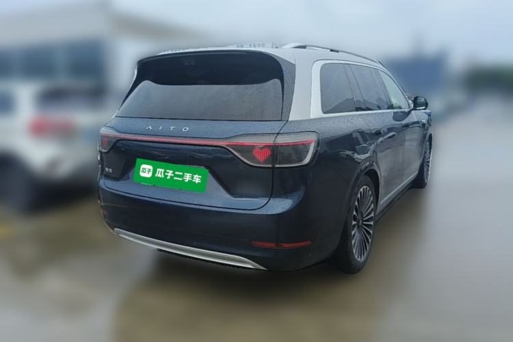 Used Hima AITO M9 2025 Extended-Range Ultra Version 52 kWh 6-Seater Rear Right 45 Deg