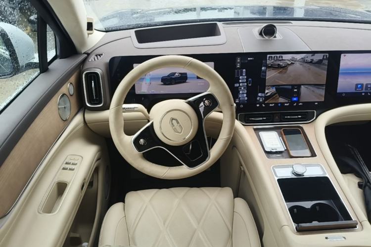 Used Hima AITO M9 2025 Extended-Range Ultra Version 52 kWh 6-Seater Steering Wheel