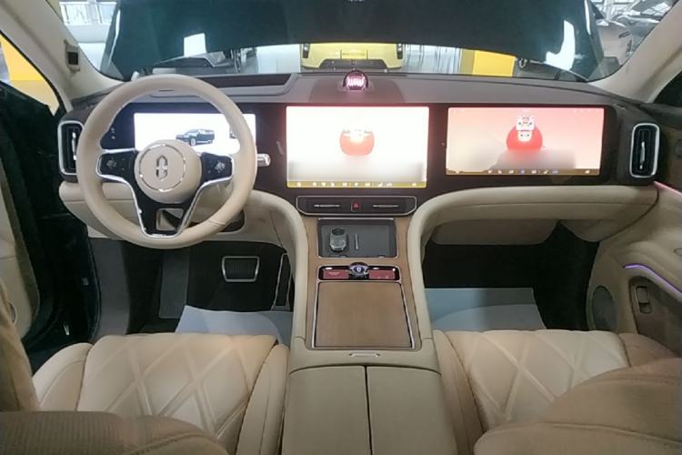 Used Hima AITO M9 2025 Pure Electric Ultra Version 100 kWh 6-Seater Model Center Console