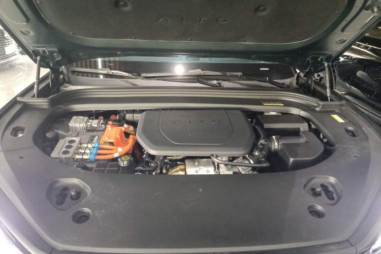Used Hima AITO M9 2025 Extended-Range Ultra Version 52 kWh 6-Seater Engine Bay