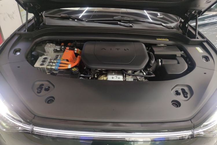 Used Hima AITO M9 2025 Extended-Range Ultra Version 52 kWh 6-Seater Engine Bay