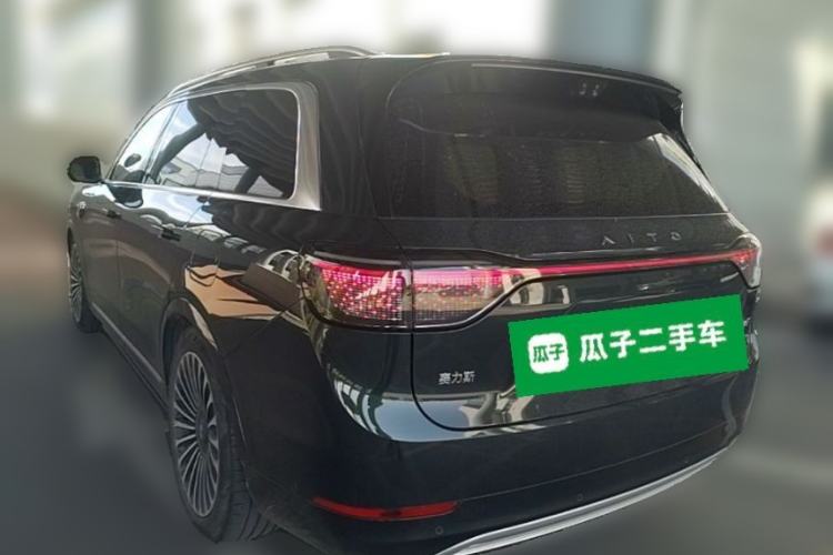 Used Hima AITO M9 2025 Pure Electric Ultra Version 100 kWh 6-Seater Model Rear Left 45 Deg