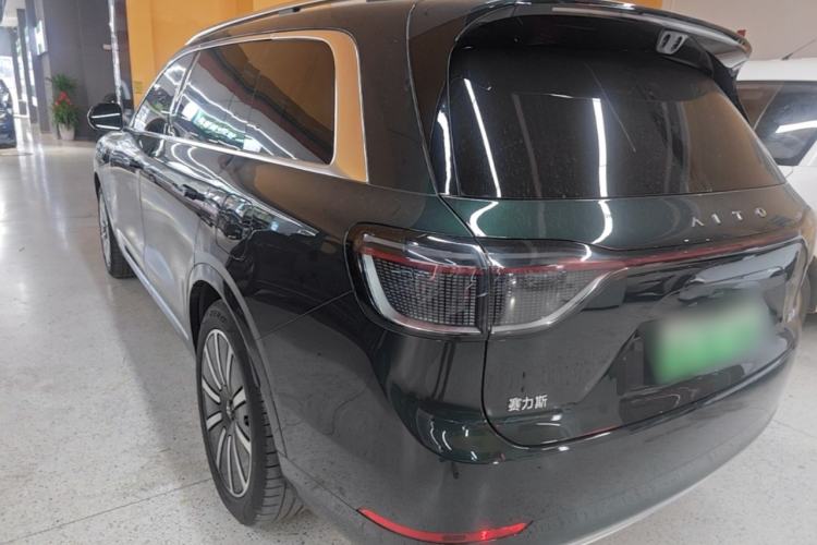 Used Hima AITO M9 2025 Extended-Range Max Version 52 kWh 6-Seater Edition Rear Left 45 Deg