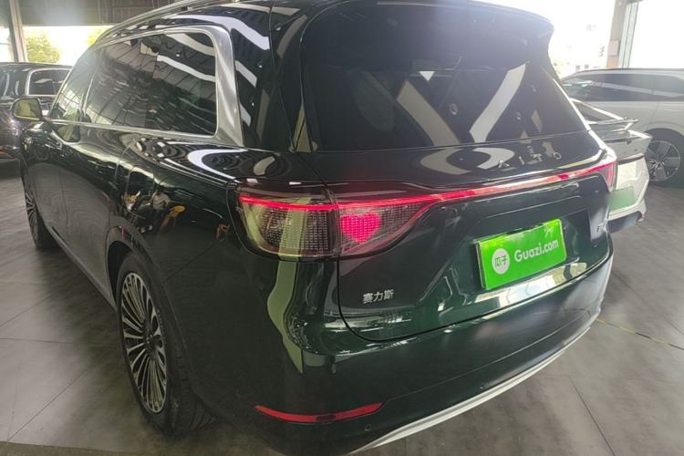 Used Hima AITO M9 2025 Pure Electric Ultra Version 100 kWh 6-Seater Model Rear Left 45 Deg