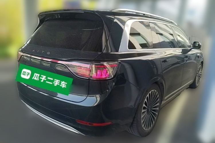 Used Hima AITO M9 2025 Pure Electric Ultra Version 100 kWh 6-Seater Model Rear Right 45 Deg