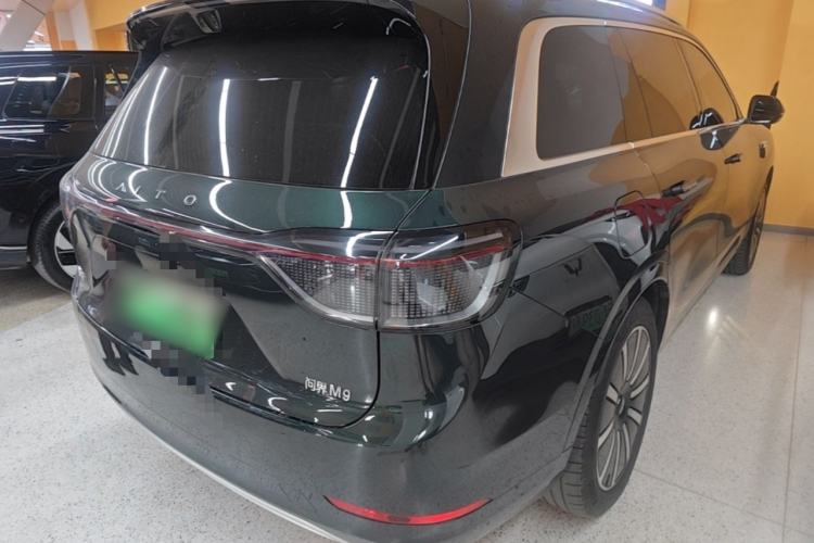 Used Hima AITO M9 2025 Extended-Range Max Version 52 kWh 6-Seater Edition Rear Right 45 Deg