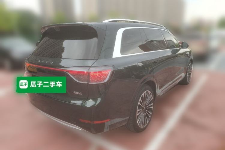 Used Hima AITO M9 2025 Extended-Range Ultra Version 52 kWh 6-Seater Rear Right 45 Deg